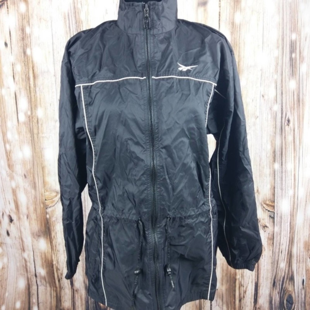 COPY - Reebok men's medium black windbreaker jack…